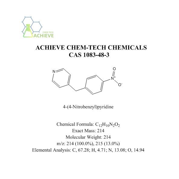 4-(4-Nitrobenzyl)pyridine CAS 1083-48-3 | Shaanxi BLOOM Tech Co., Ltd 4-(4-Nitrobenzyl)pyridine CAS 1083-48-3 | Shaanxi BLOOM Tech Co., Ltd