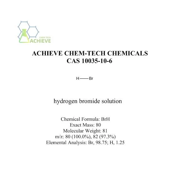 Разтвор на бромоводород CAS 10035-10-6