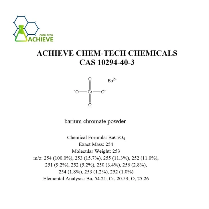 Бариев хромат на прах CAS 10294-40-3
