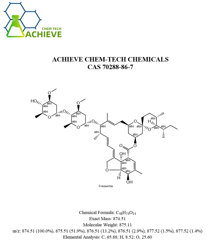Ivermectin Powder CAS 70288-86-7