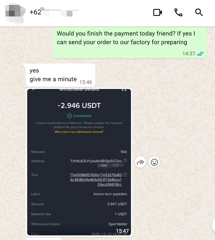 BLOOM TECH Peptides shipped to Indonesia BLOOM TECH Peptides shipped to Indonesia