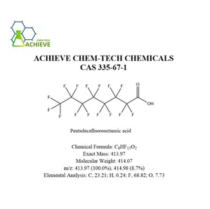 Пентадекафлуорооктанова киселина CAS 335-67-1