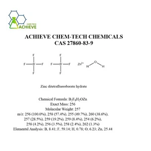 Цинков дитетрафлуороборат хидрат CAS 27860-83-9